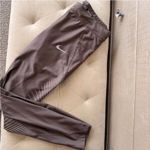 Nike Tan Dri-FIT Leggings